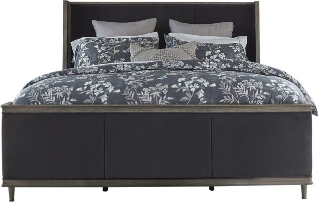 Coaster® Alderwood 5-Piece French Grey King Bedroom Set 1