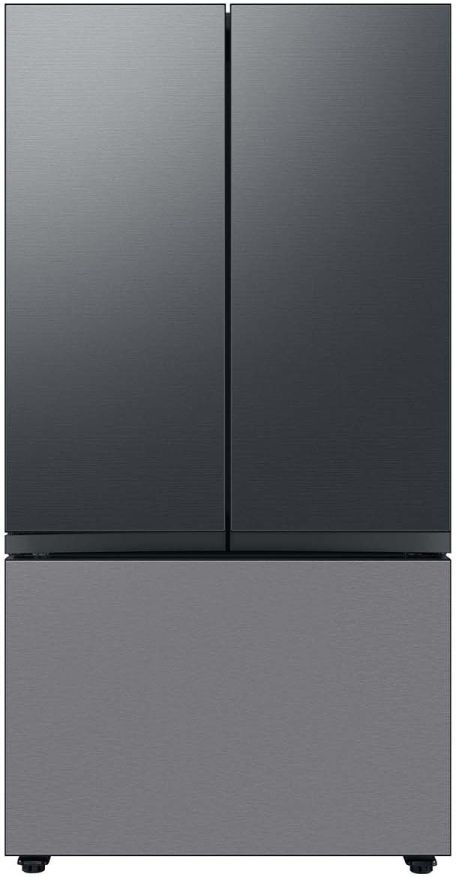 Samsung BESPOKE 36 Inch Smart 3-Door French Door Refrigerator with 30 cu. ft. Total Capacity With Stainless Steel Panels-1