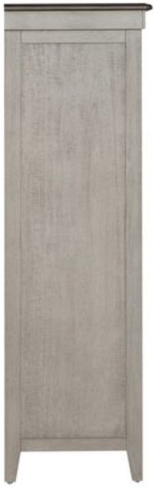 Liberty Ivy Hollow Dusty Taupe/Weathered Linen Door Chest 2