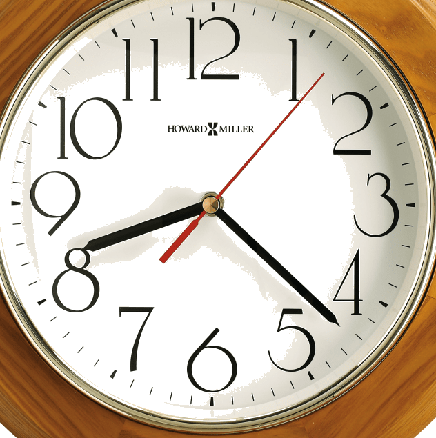 Howard Miller® Grantwood Champagne Oak Wall Clock 1