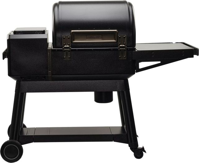 Traeger® Ironwood 59" Black Wood Pellet Freestanding Grill 6