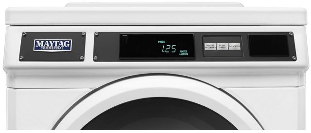 Maytag® Commercial 6.7 Cu. Ft. White Electric Dryer-2
