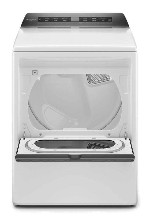 Whirlpool® 7.4 Cu. Ft. White Top Load Gas Dryer 9