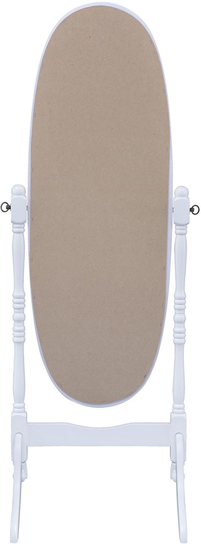 Coaster® White Cheval Mirror 2