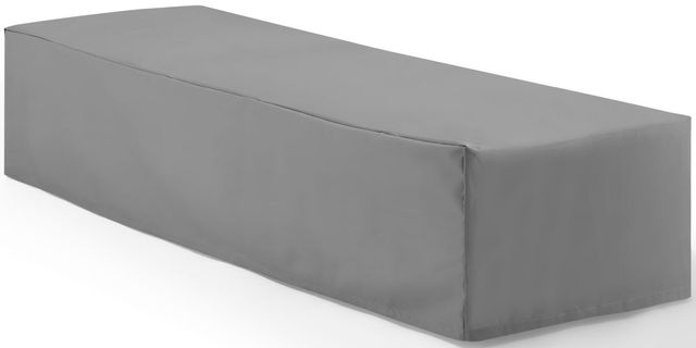 Crosley Furniture® Gray Outdoor Chaise Lounge Furniture Cover-0