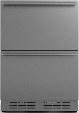 LuxeAir 24" Stainless Steel Refrigerator Drawers