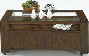 Progressive® Furniture Contempo Heritage Walnut Cocktail Table