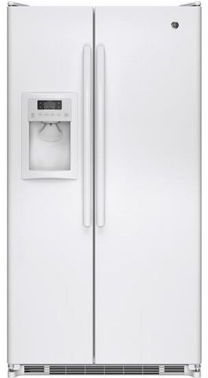 GE® 24.7 Cu. Ft. Side-By-Side Refrigerator-White