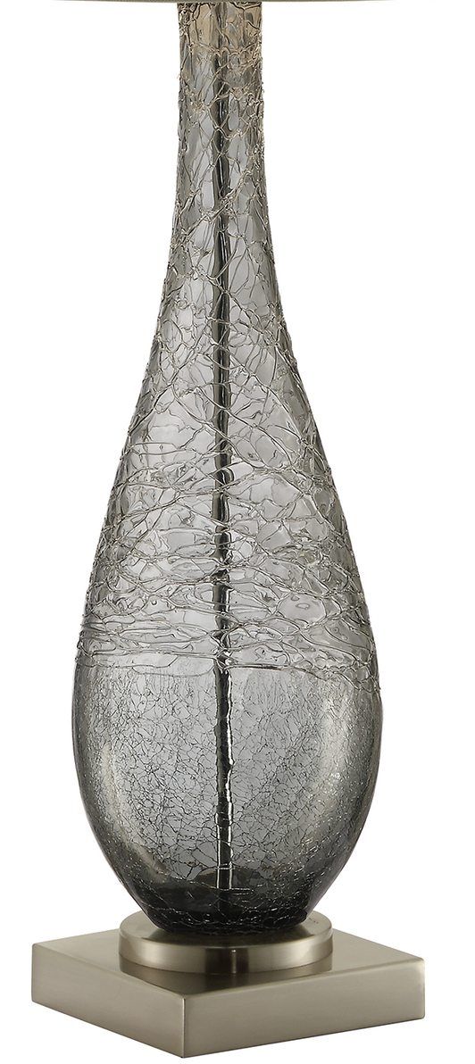 Crestview Collection Saxton Grey Glass Table Lamp-1