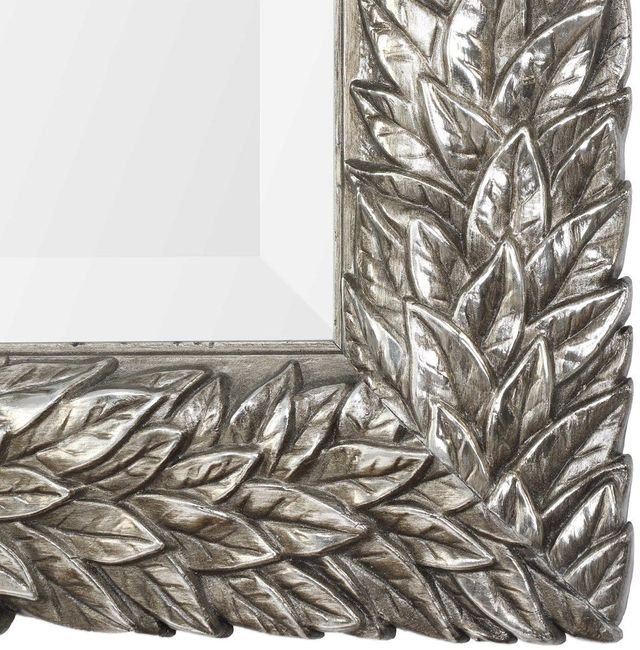 Uttermost® by Grace Feyock Evelina Silver Leaves Mirror-3