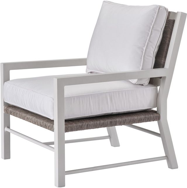 Universal Explore Home™ Coastal Living Outdoor Tybee Chalk Aluminum Lounge Chair