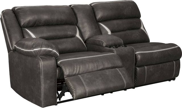 Signature Design by Ashley® Kincord 4-Piece Midnight Power Reclining Sectional  1