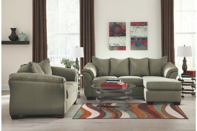 Signature Design by Ashley® Darcy Sage Sofa Chaise 1