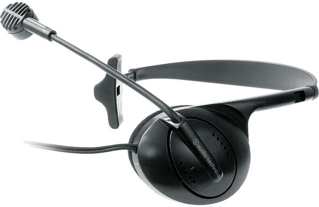 Audio-Technica® ATR5200 Monophone/Dynamic Boom Microphone Combination Headset 0