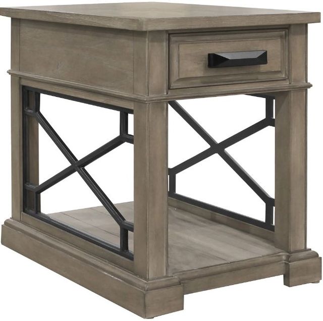 Parker House® Sundance Sandstone Chairside Table 0