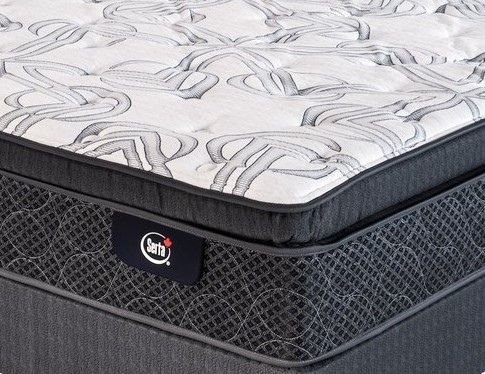 Serta® FS720 Limited Edition Wrapped Coil Pillow Top Cushion Firm Queen Mattress 1