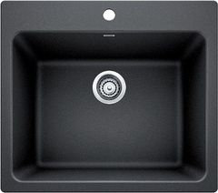 Blanco Liven Anthracite 25" Drop-In or Undermount Laundry Sink