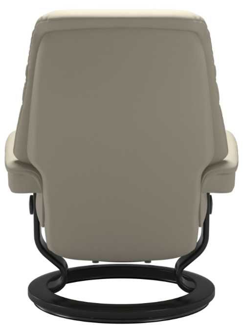 Stressless® by Ekornes® Sunrise Small Reclining Classic Chair and Ottoman 2