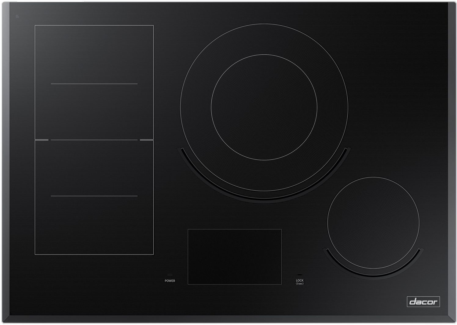 Dacor® Contemporary 30" Black Induction Cooktop