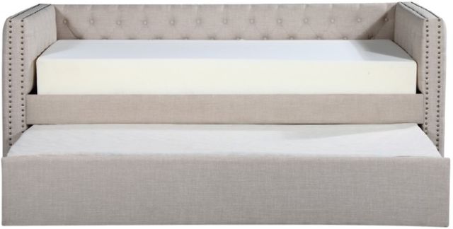 Crown Mark Trina Ivory Daybed-2