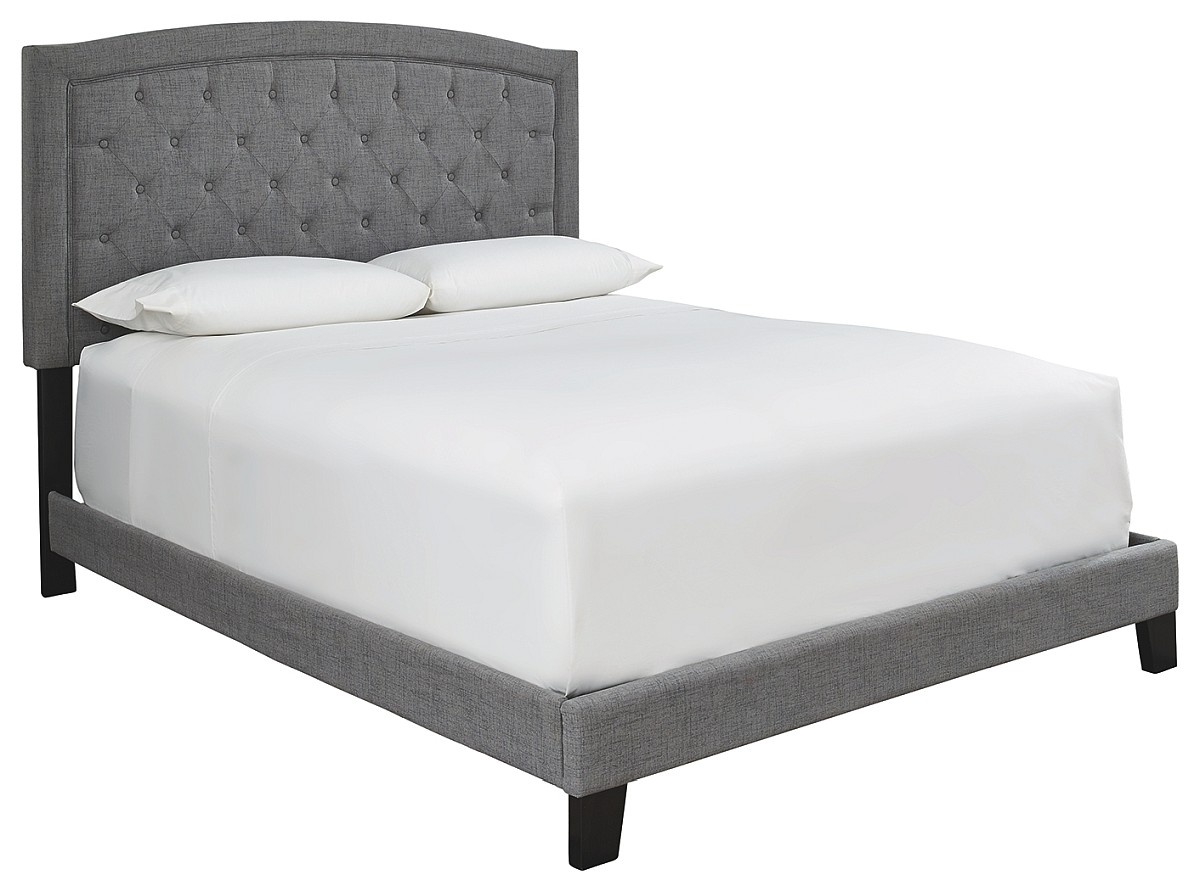 Signature Design by Ashley® Adelloni Gray Queen Upholstered Bed