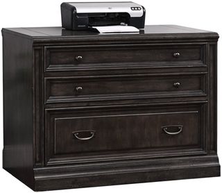 Parker House® Washington Heights Washed Charcoal 2 Drawer Lateral File