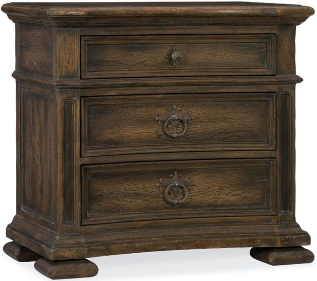 Hooker® Furniture Hill Country Elmendorf Anthracite Black Nightstand
