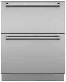 Sub-Zero® 27" Stainless Steel Drawer Panels with Pro Handles