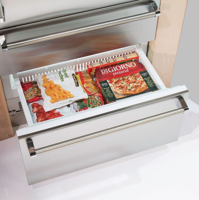 Viking® Professional 7 Series 20 Cu. Ft. Custom Panel Fully Integrated Bottom Freezer Refrigerator 8