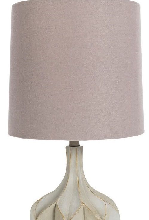 Surya Alpena Light Gray Table Lamp 1