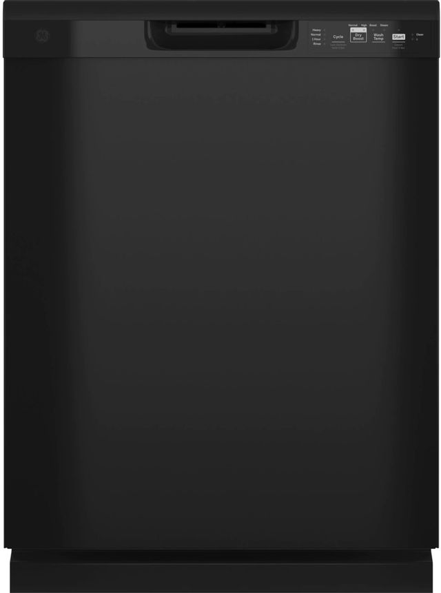 GE® 24" Black Built In Dishwasher (S/D)