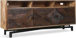 Parker House® Crossings The Underground Reclaimed Rustic Brown 69" TV Console