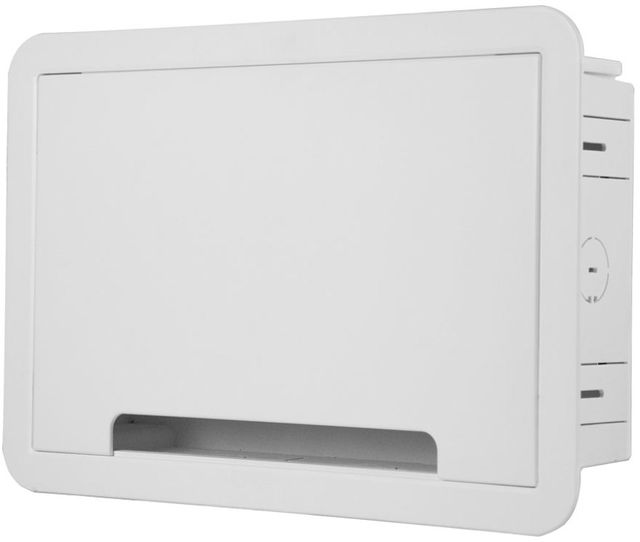 Sanus® 9" White TV Media In-Wall Box 0