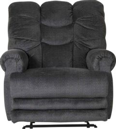 Catnapper® Malone Ink Power Lay Flat Recliner with Extended Ottoman