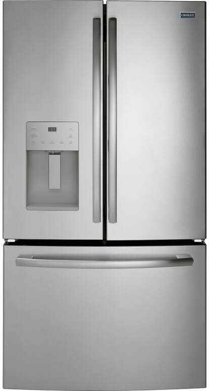 Crosley® 25.6 Cu. Ft. Stainless Steel Freestanding Bottom Freezer Refrigerator