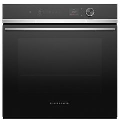 Fisher & Paykel Series 7 24" Black Contemporary Single Electric Wall Oven