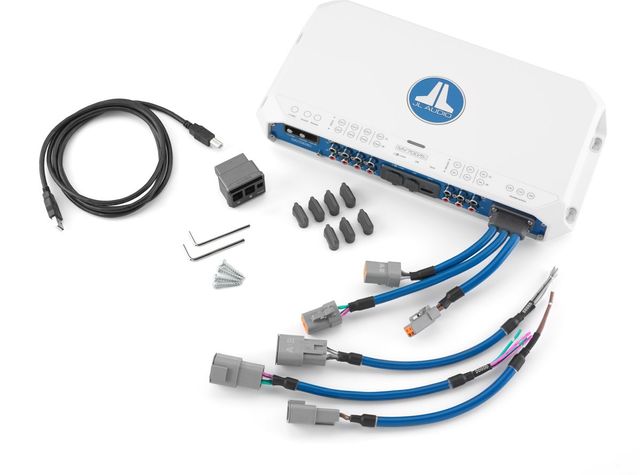 JL Audio® 700 W 5 Ch. Class D Marine System Amplifier with Integrated DSP 4