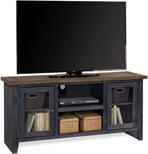 Aspenhome® Eastport Drifted Black 58" Console with 2 Doors
