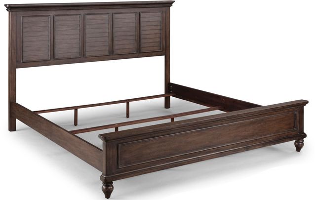 homestyles® Marie Distressed Oak Queen Bed 1