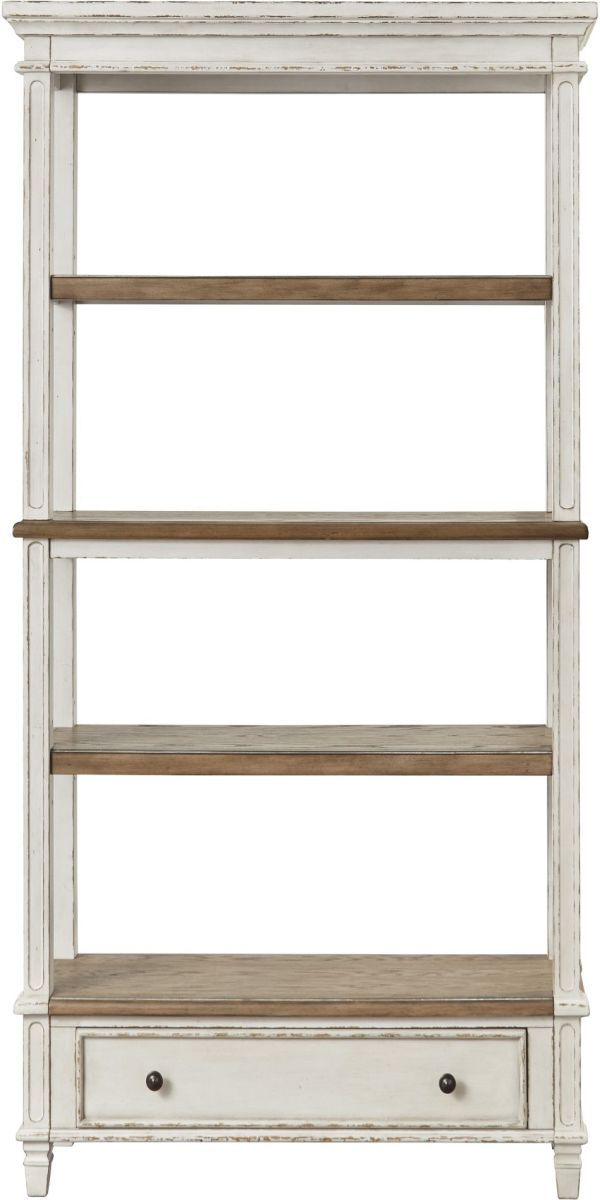 Signature Design by Ashley® Realyn Brown/White 75" Bookcase-2