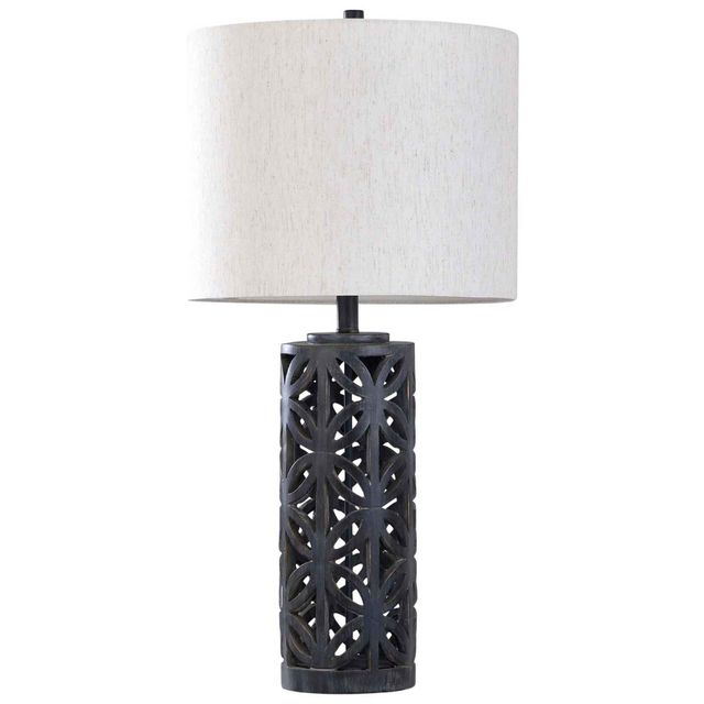 Style Craft Malta Black Table Lamp-0