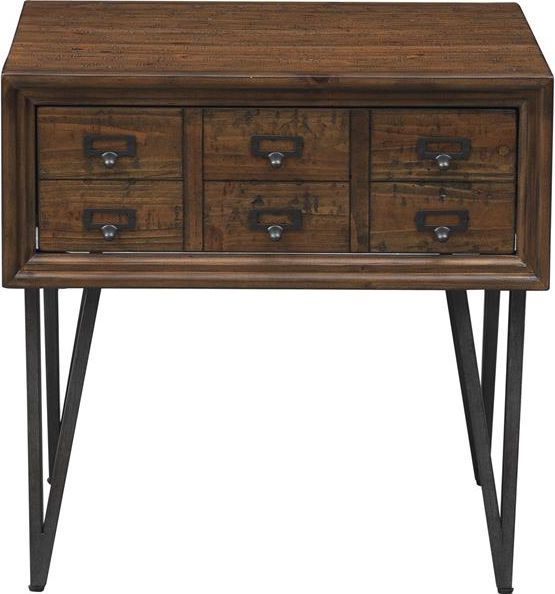 Coast2Coast Home™ Accents by Andy Stein Oxford Distressed Brown End Table 1