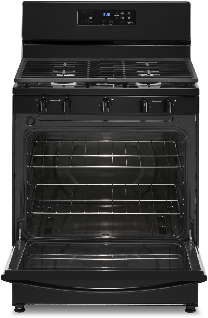 Whirlpool® 30" Black Freestanding Gas Range | Colder's | Milwaukee Area