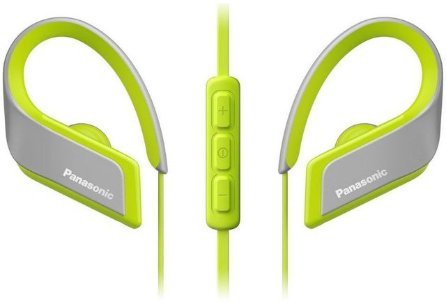 Panasonic® Ultra-Light WINGS Black Wireless Bluetooth® Sport Clip Headphones 8