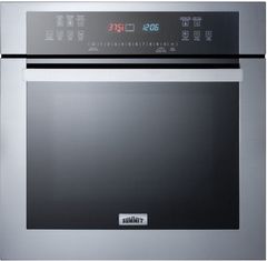 Summit® 24" Stainless Steel Single Electric Wall Oven