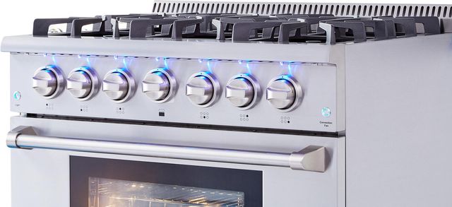 Thor Kitchen® 36" Stainless Steel Pro Style Gas Range 6