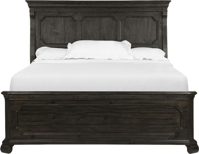 Magnussen Home® Bellamy Peppercorn California King Panel Bed-1