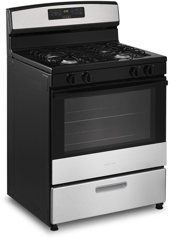 Amana® 30" Freestanding Gas Range | Colder's | Milwaukee Area