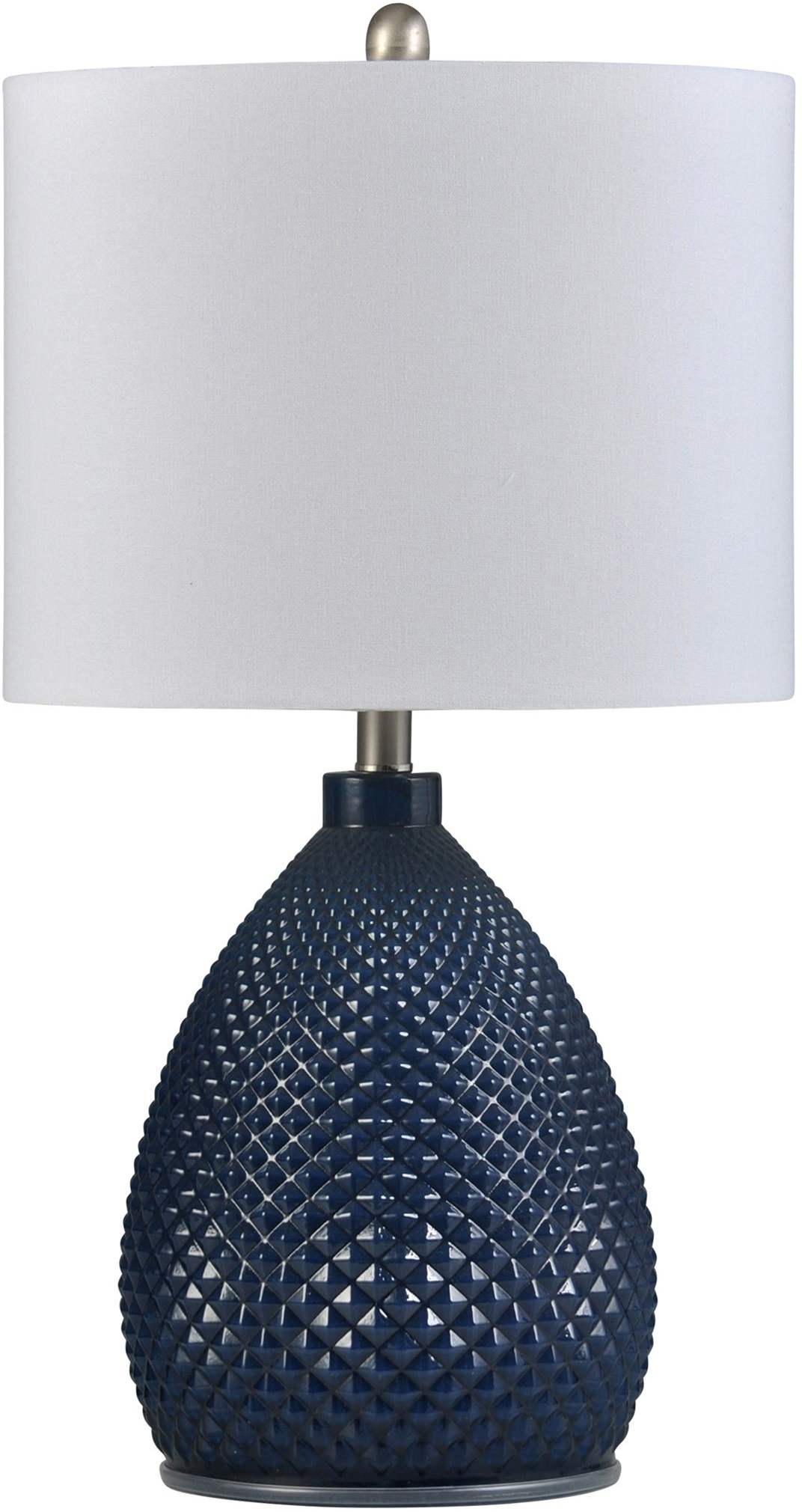 stylecraft blue table lamp