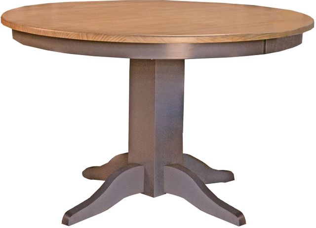A-America® Port Townsend Seaside Pine 48" Round Table with Gull Base